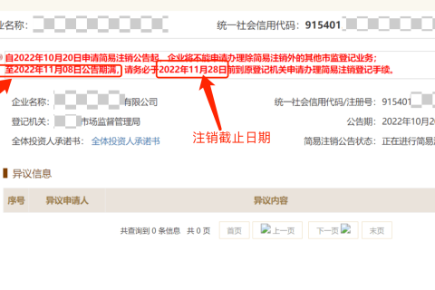 拉薩公司簡(jiǎn)易注銷(xiāo)流程介紹、公示入口